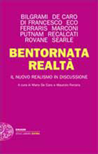 Bentornata Realtà cover