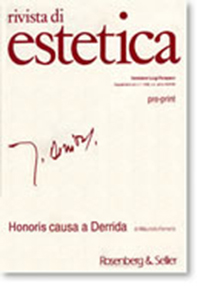 Honoris causa a Derrida cover