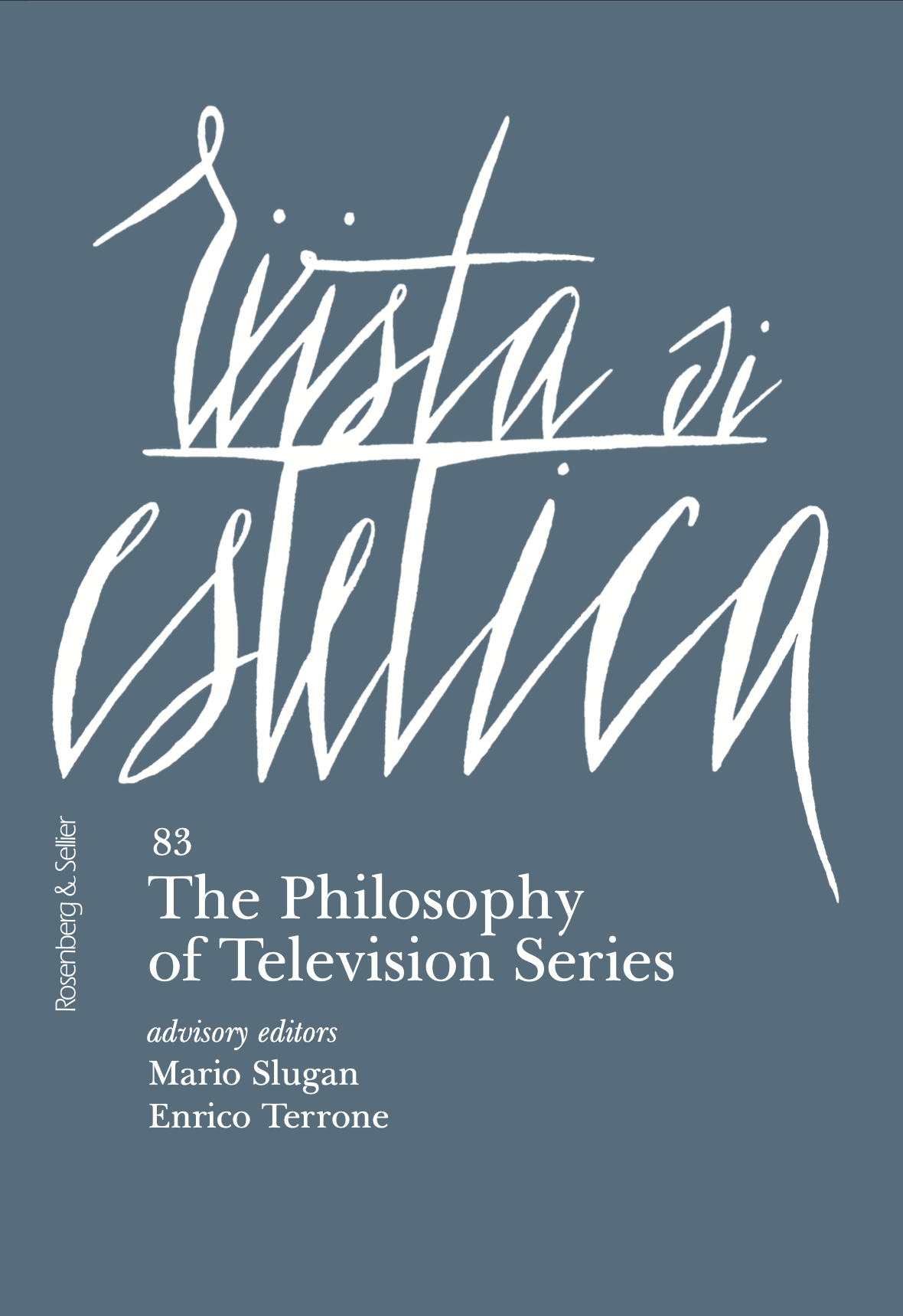 The Philosophy of Television Series - Mario Slugan, Enrico Terrone (eds.)