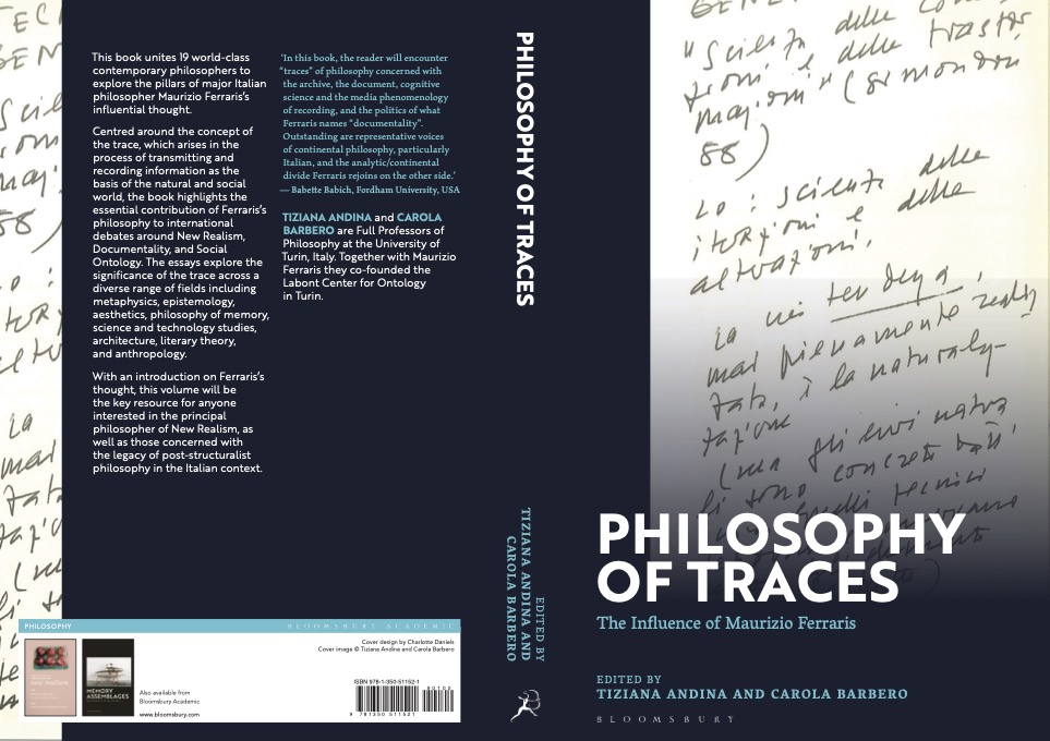 Philosophy of Traces: The Influence of Maurizio Ferraris cover